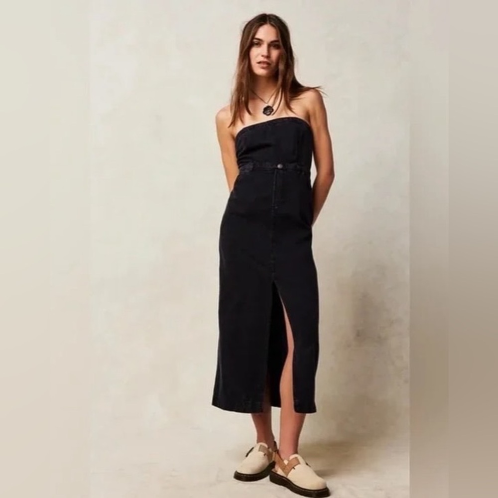 NWOT free people denim dress